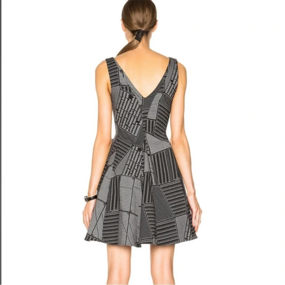 Open Ceremony Geometric Print Dress Size 0 - Picture 3 of 9